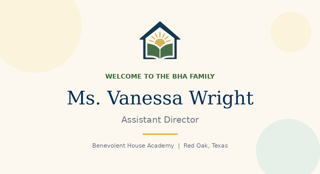 Welcome to the BHA family